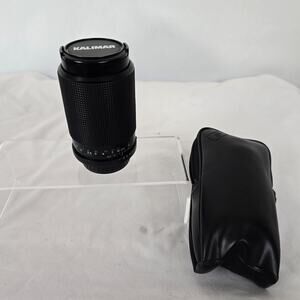 Kalimar 35mm lens MC Auto Zoom Macro F/1:4.5-5.6 80-200mm 049 w/ Soft Case